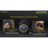 Ліхтар тактичний Nitecore CG7 (4xCree XP-G3, 2500 люмен, без акумулятора) - фото 8