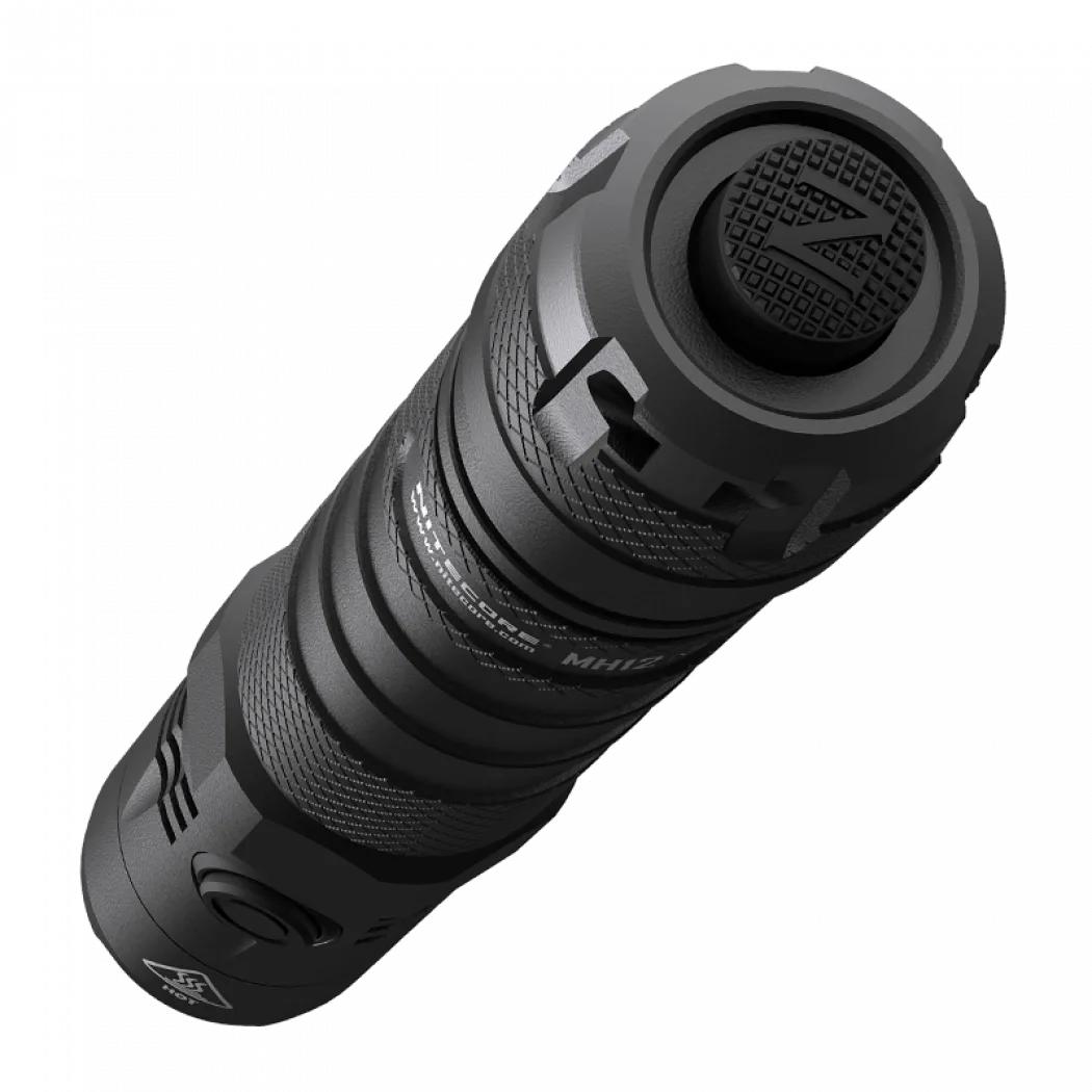 Ліхтар тактичний Nitecore MH12 V2 (CREE XP-L2 V6, 1200 люмен, з акумулятором) - фото 4