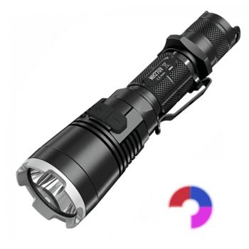 Фото Ліхтар тактичний Nitecore MH27UV (Сree XP-L HI V3 + ultraviolet LED, 1000 люмен, без акумулятора)