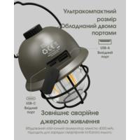 Ліхтар кемпінговий Nitecore LR40 армійський зелений (100 люмен, Power Bank, USB Type-C) - фото 8