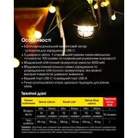 Ліхтар кемпінговий Nitecore LR40 білий (100 люмен, Power Bank, USB Type-C) - фото 8