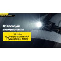 Ліхтар налобний Nitecore HC60 V2 тепле біле світло (1200 люмен, OSRAM P9) - фото 7