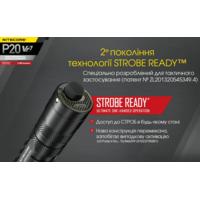 Ліхтар тактичний Nitecore P20 v2 (Сree  XP-L2 V6, 1100 люмен, без акумулятора) - фото 13