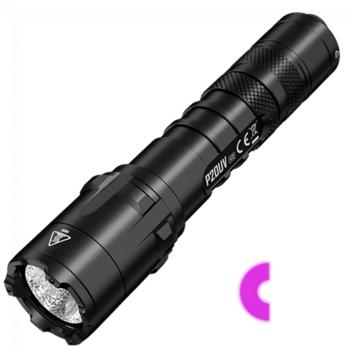 Фото Ліхтар тактичний Nitecore P20UV v2 (CREE XP-L2 V6 + 4x 320mW UV, 1000 люмен, без акумулятора)