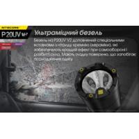 Ліхтар тактичний Nitecore P20UV v2 (CREE XP-L2 V6 + 4x 320mW UV, 1000 люмен, без акумулятора) - фото 13