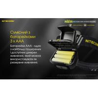 Ліхтар налобний Nitecore NU35 (460 люмен, червоне світло) - фото 24